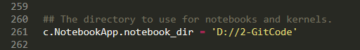 jupyter config default dir